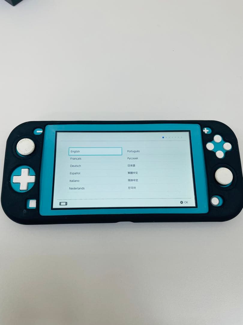 Nintendo Switch Lite ブラック/ターコイズ 充電器付き