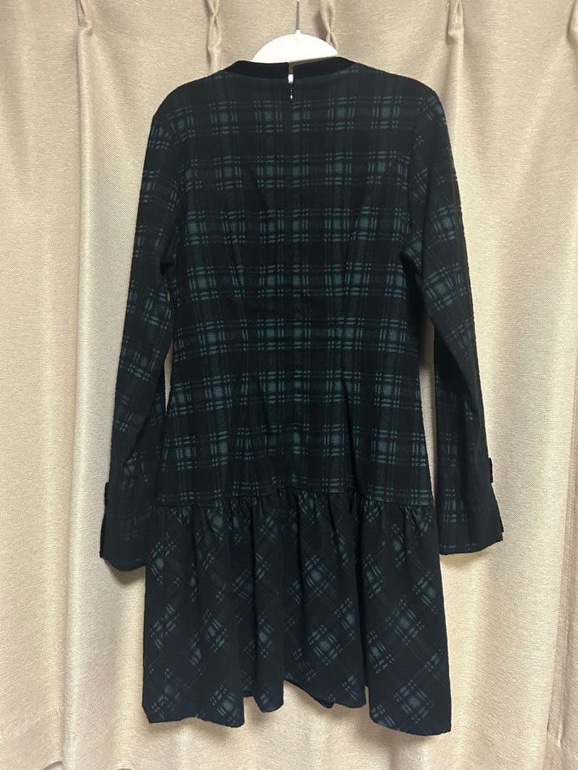 herlipto Lapérouse Mini Dress ダークグリーン M