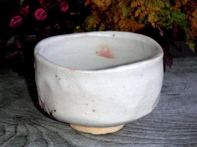 ♥志野　茶碗　在銘　骨董品　茶道具