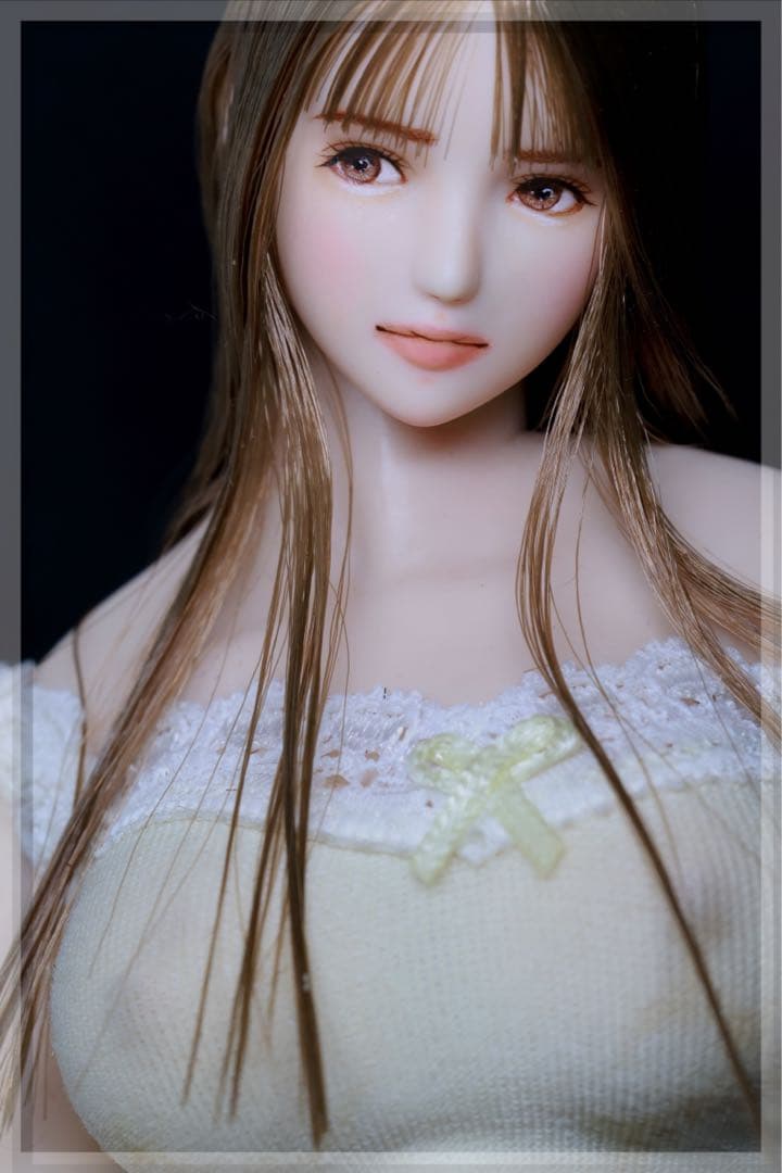 ♪♪ 1/6 　ドール カスタムドールヘッド1762 永理咲(えりさ)　♪♪