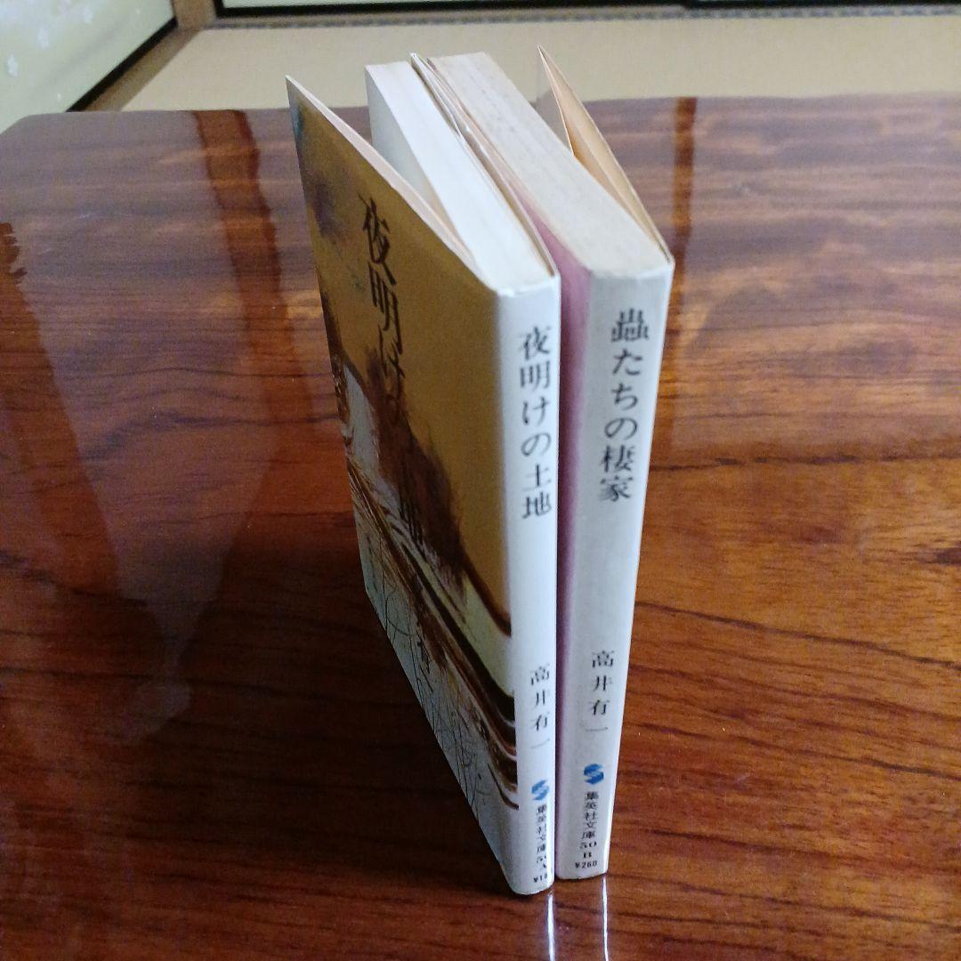 高井有一集英社文庫2冊セットです。