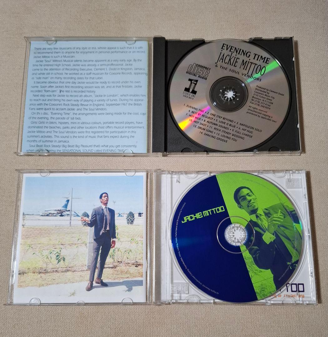 Jackie Mittoo 廃盤CD ４枚売り レゲエ名盤 STUDIO ONE