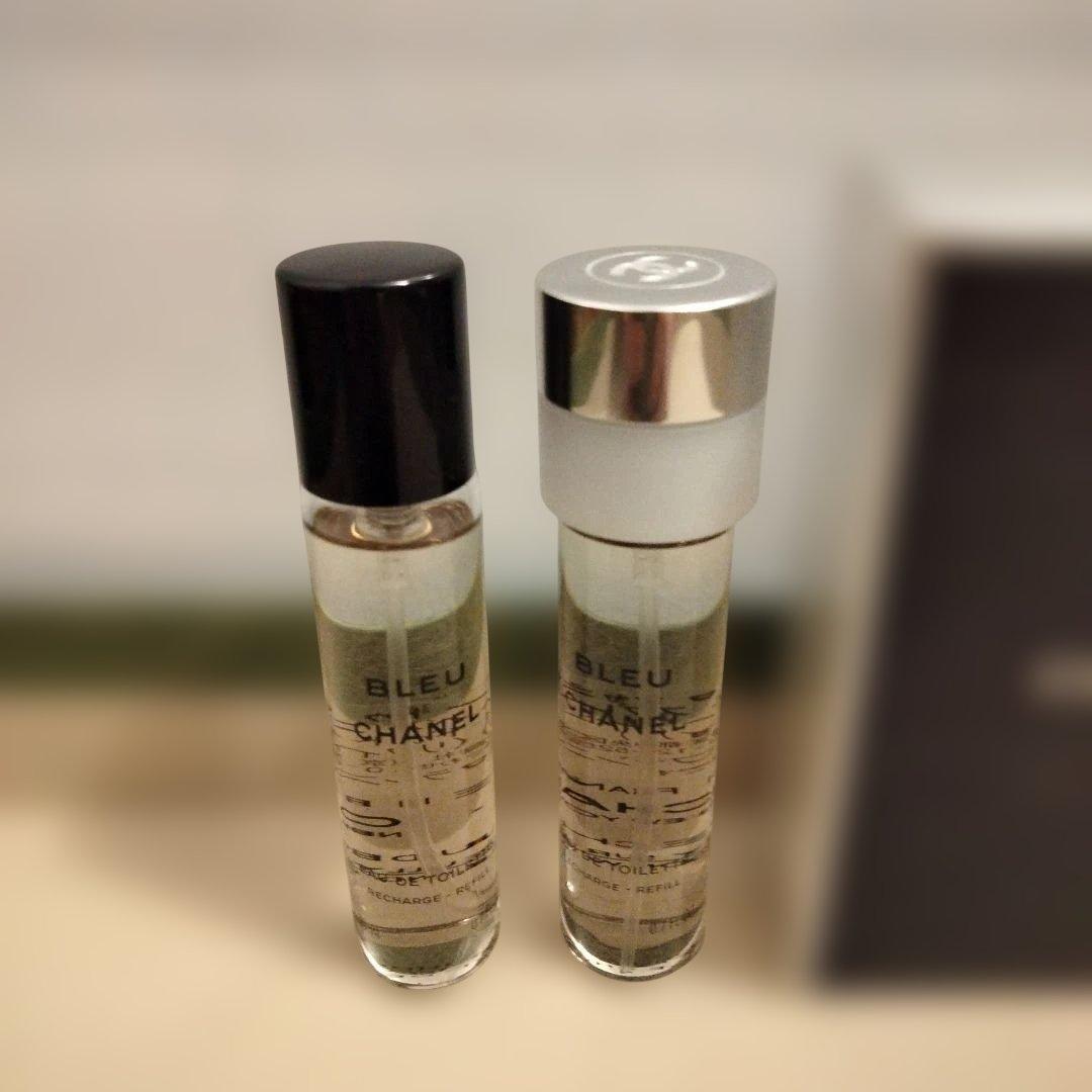CHANEL シャネル ブルー トラベル スプレイ リフィル 2x20ml
