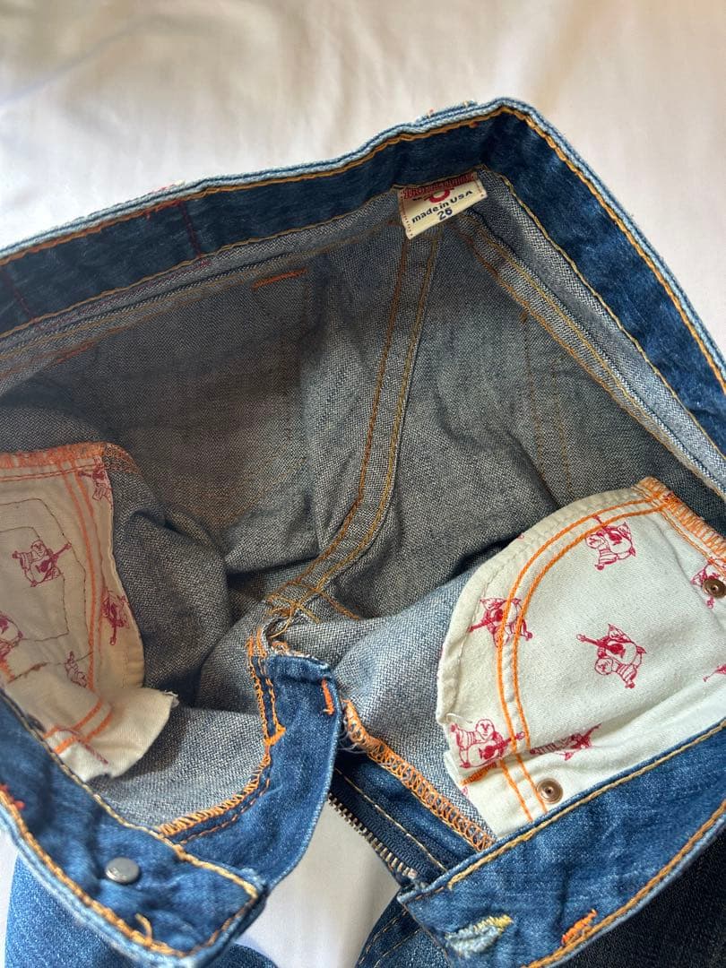 True Religion USA製　JOEYフレアデニム