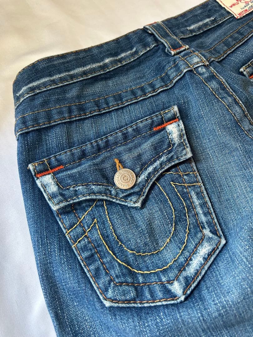 True Religion USA製　JOEYフレアデニム