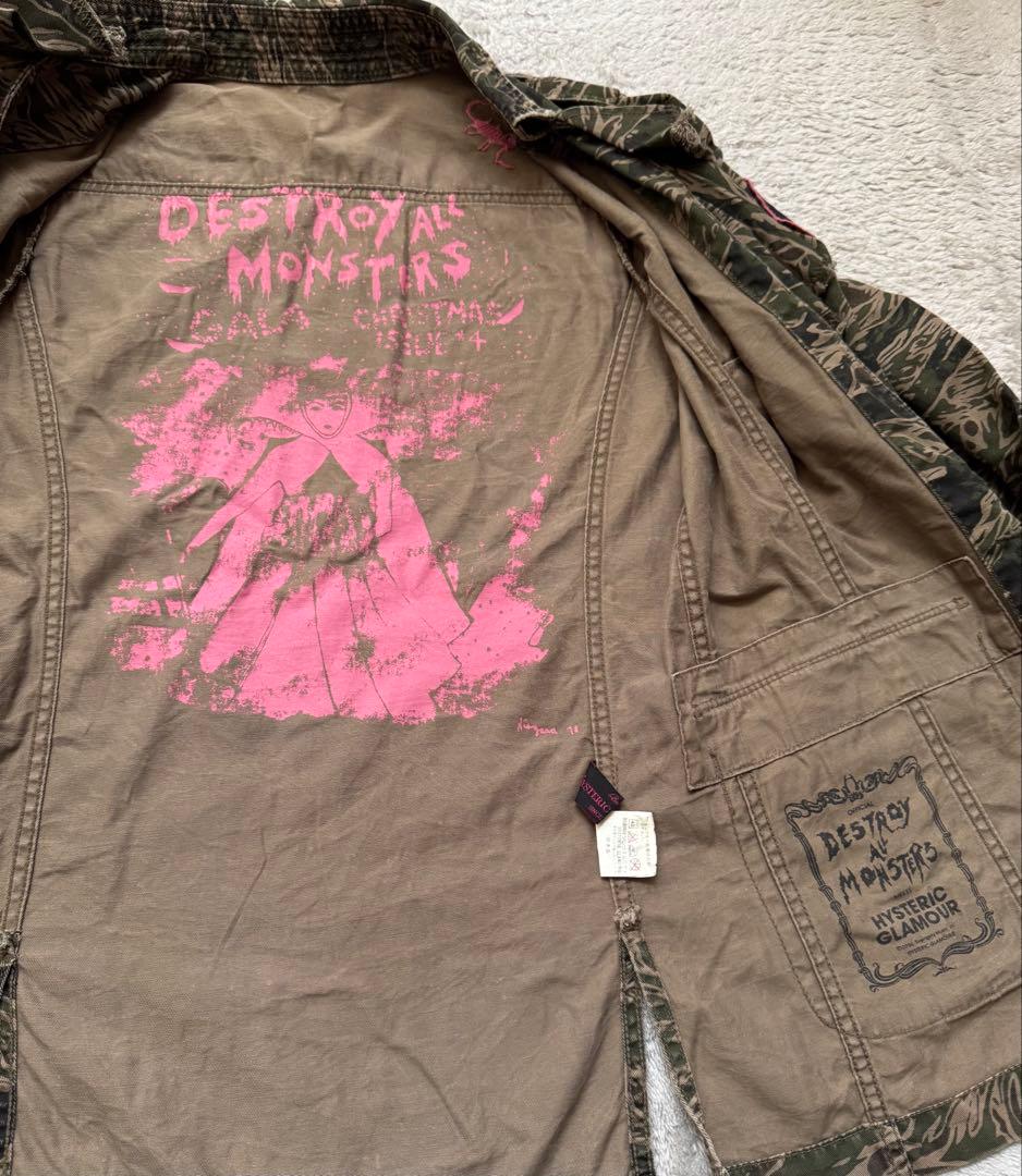 ヒステリックグラマー　フリルシャツジャケット① VINTAGEレア
