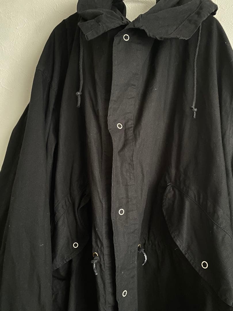 ビンテージUS ARMY スノーパーカー　ブラック後染め　70s 80s m65