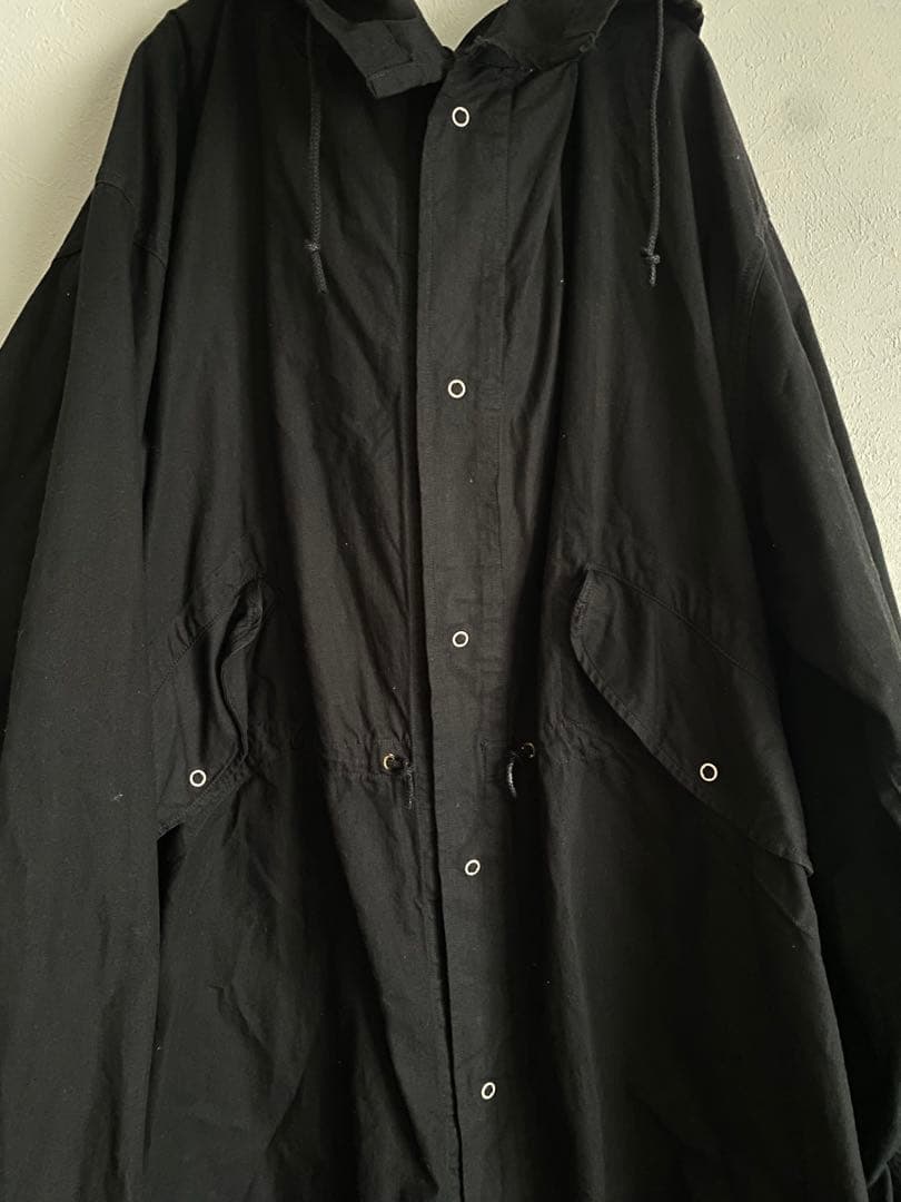 ビンテージUS ARMY スノーパーカー　ブラック後染め　70s 80s m65