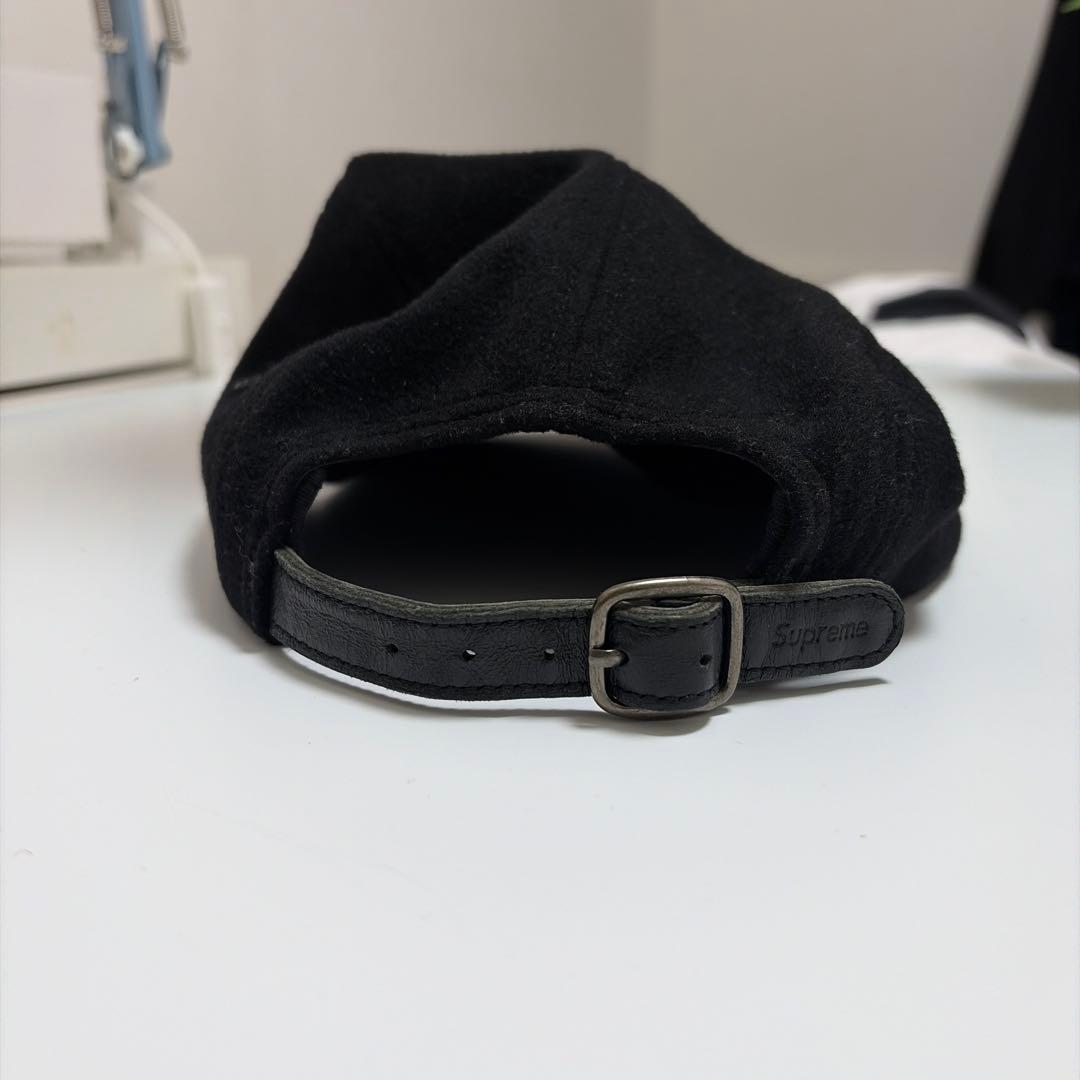 Supreme Wool Camp Cap Black シュプリーム　キャップ