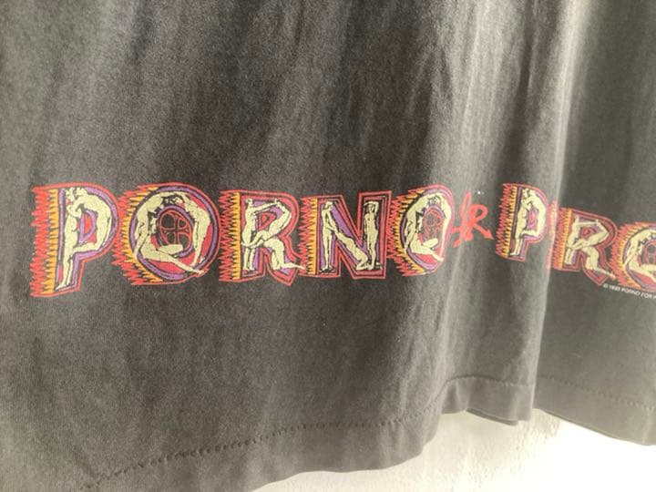 が*ん様 90's Porno For Pyros バンドTシャツフェード　vi