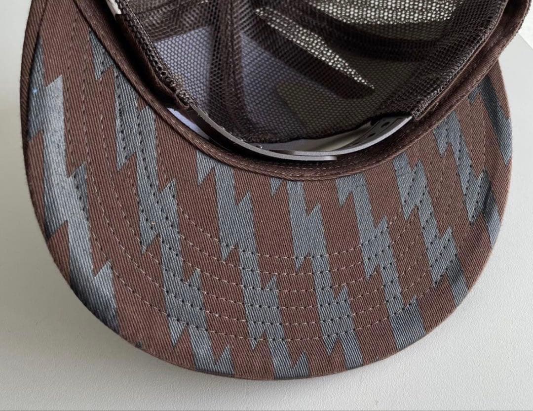 激レア　INDEPENDENT ブラウン メッシュ トラッカー　FJチャンネル