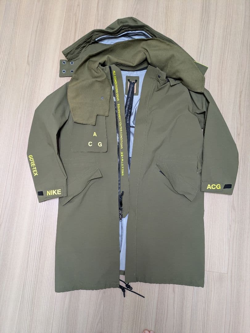 Nike ACG ACRONYM GORE-TEX COATモッズコート　M