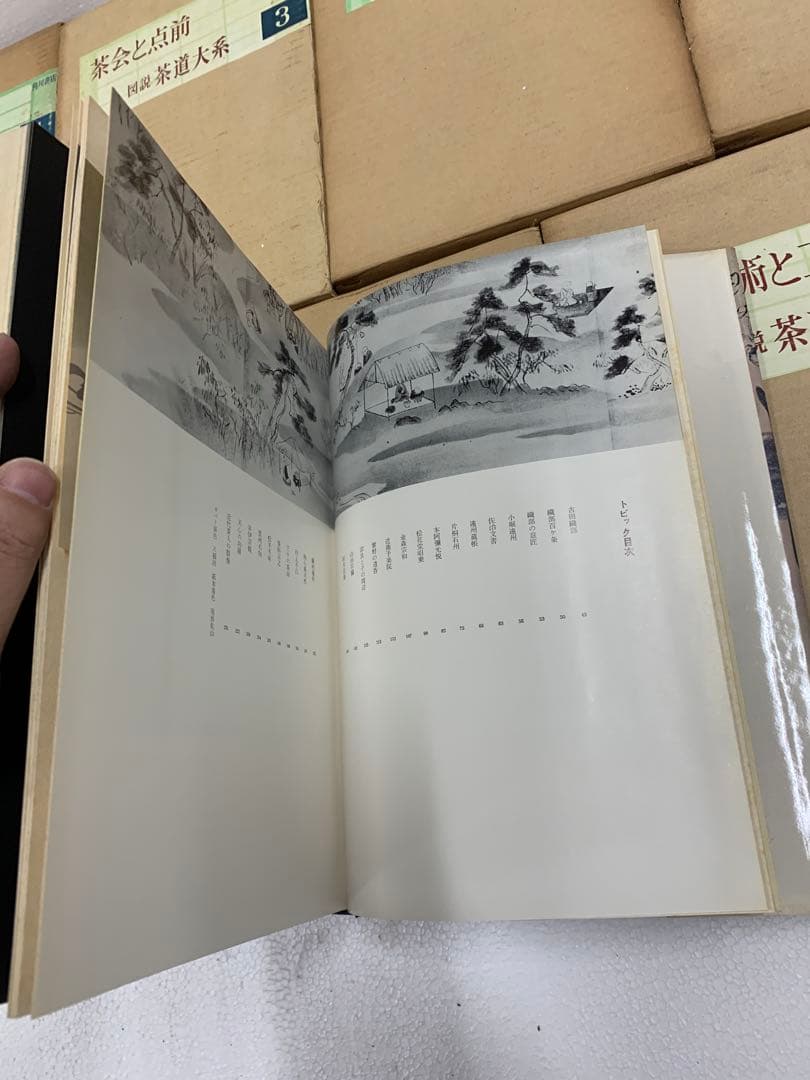「8274」図説茶道大系 全7冊 角川書店 初版 昭和38～40年 茶道本