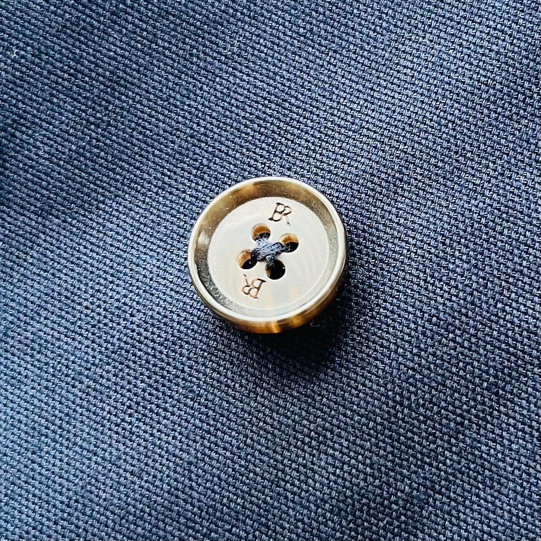 未使用タグ付 バナナリパブリック 洗える ダブルブレスト 紺ブレ 金ボタン S