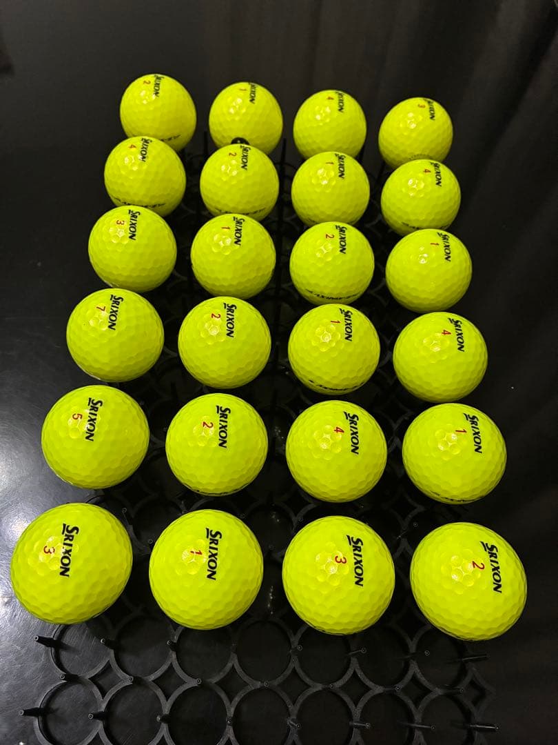⑦新品に近い　送料込み　SRIXON Z-STAR XV ロストボール24個