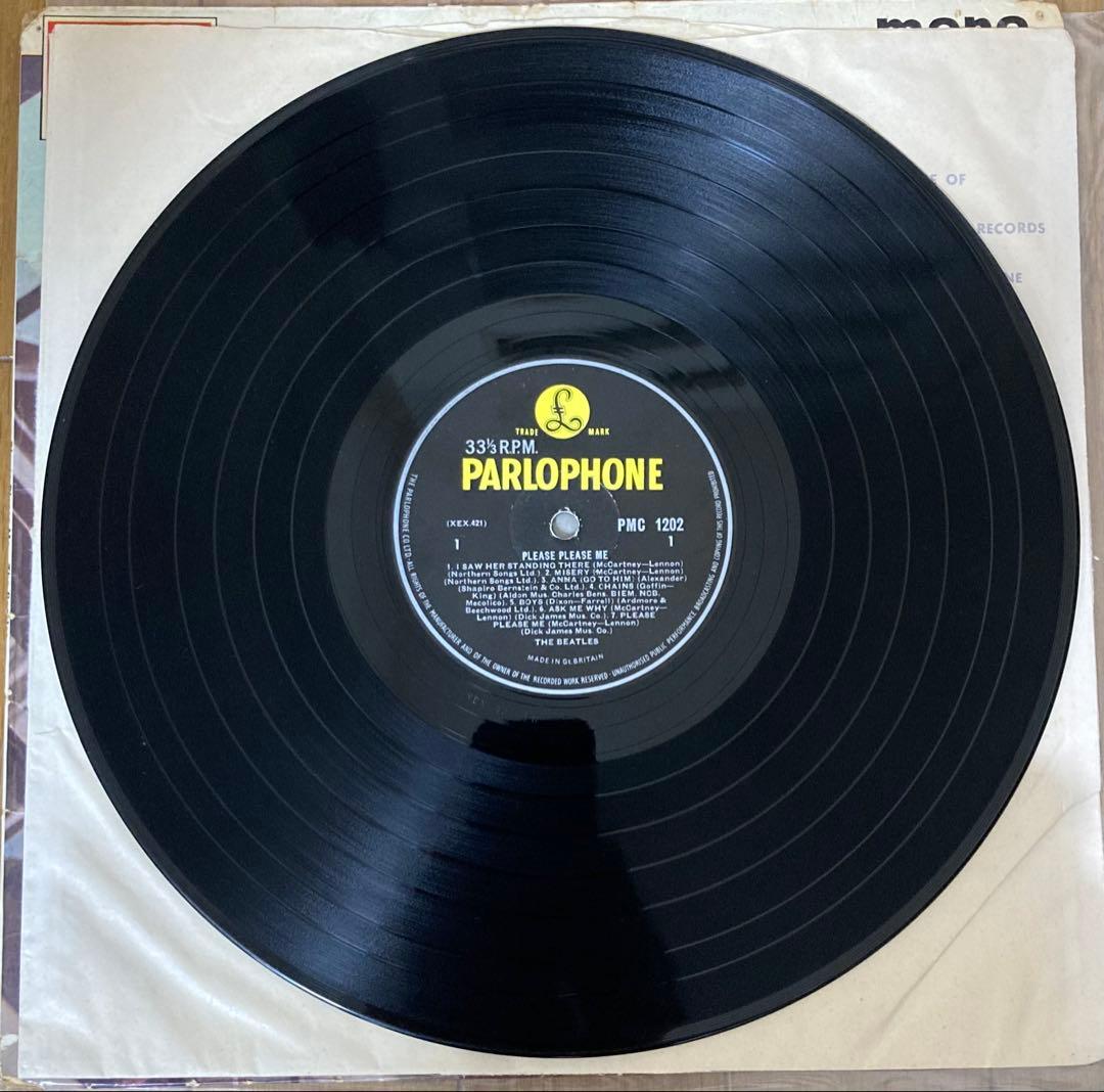 UK極上3rdビートルズPlease Please MeレコードBeatles