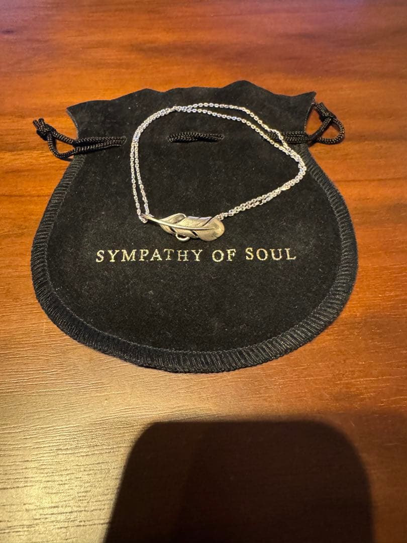 Sympathy of Soul フェザー　ネックレス　40cm