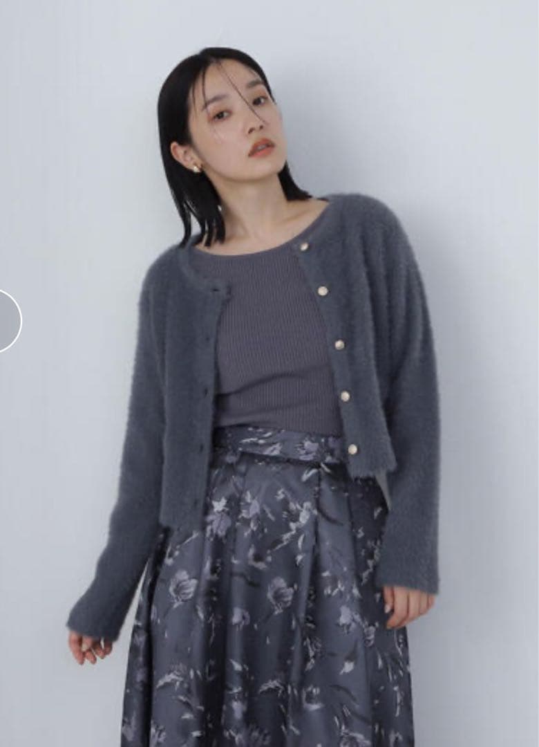NATURAL BEAUTY BASIC シャギーアンサンブル