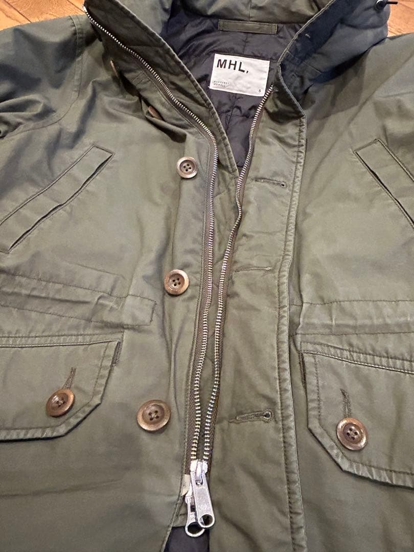 極暖◎マーガレットハウエル美品⭐︎モッズコートSサイズ