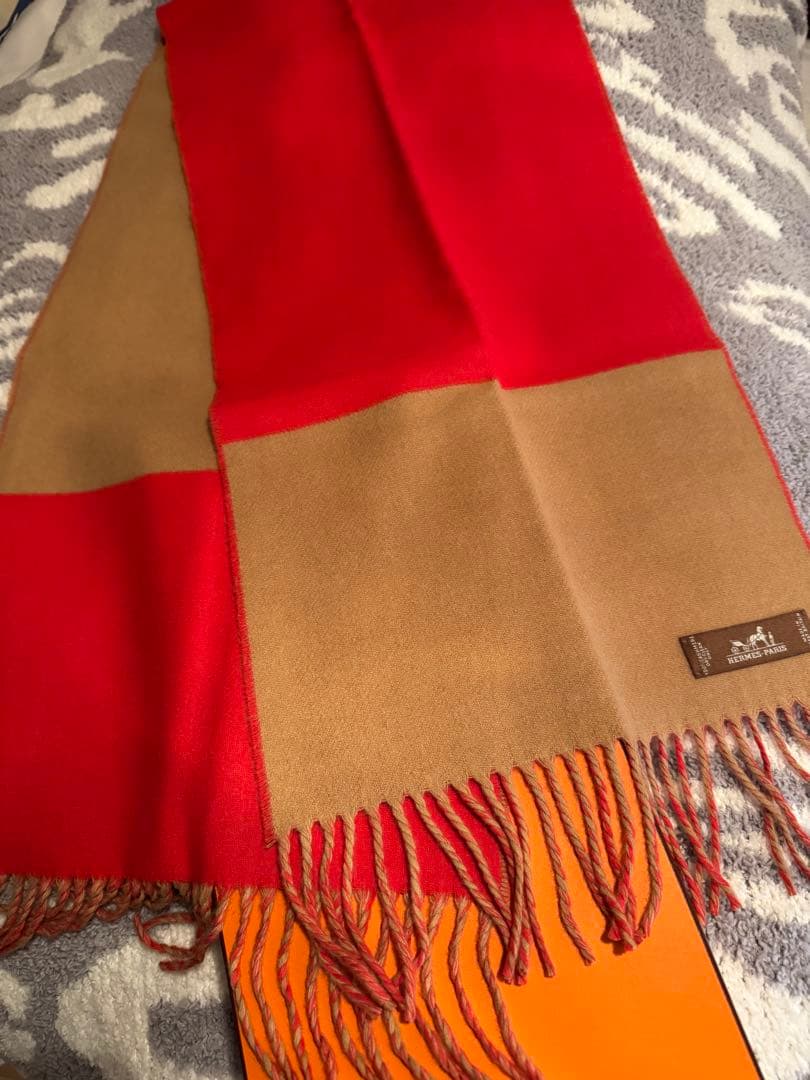 新品未使用HERMES エルメス　マフラー
