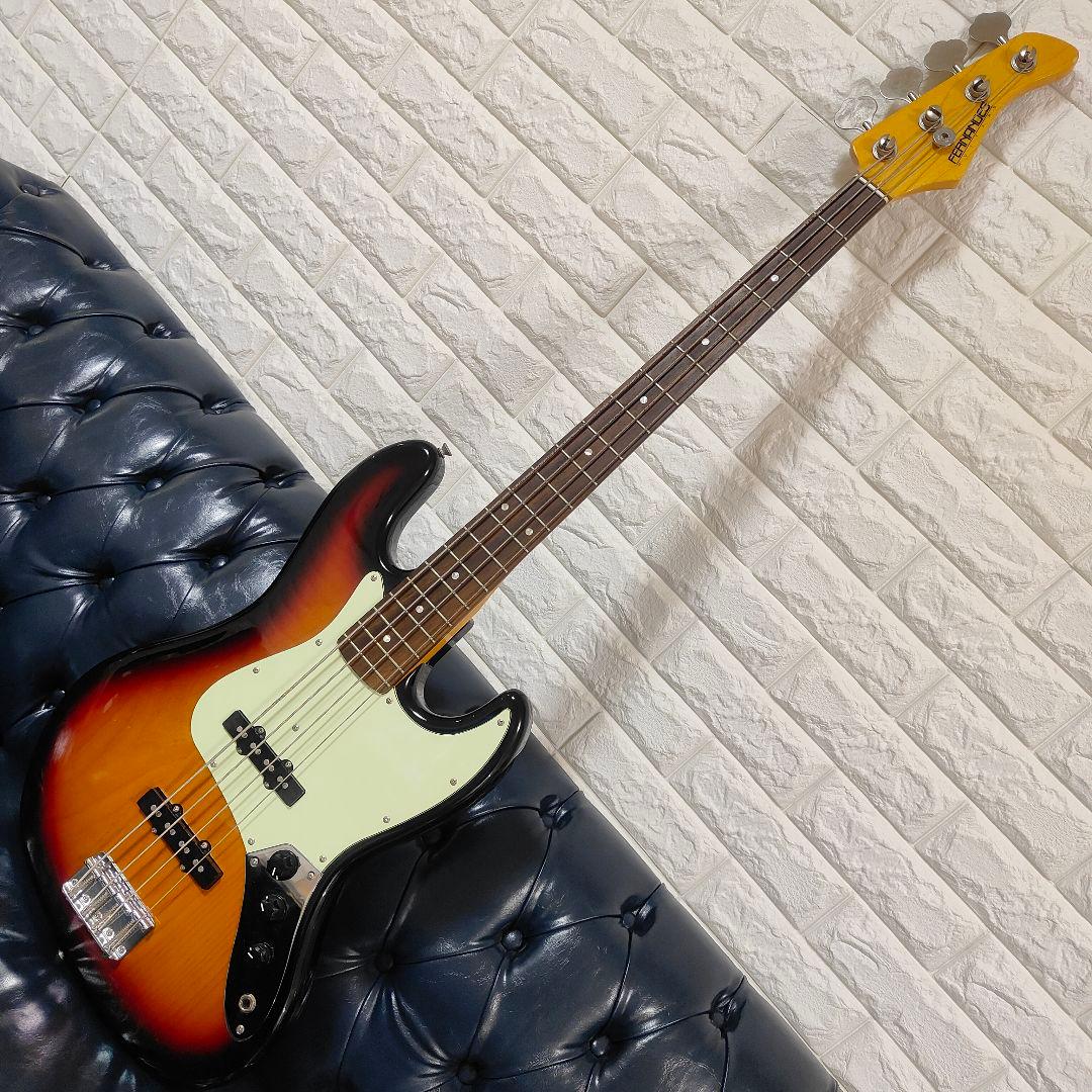 FERNANDES RJB-380 ジャズベース サンバースト