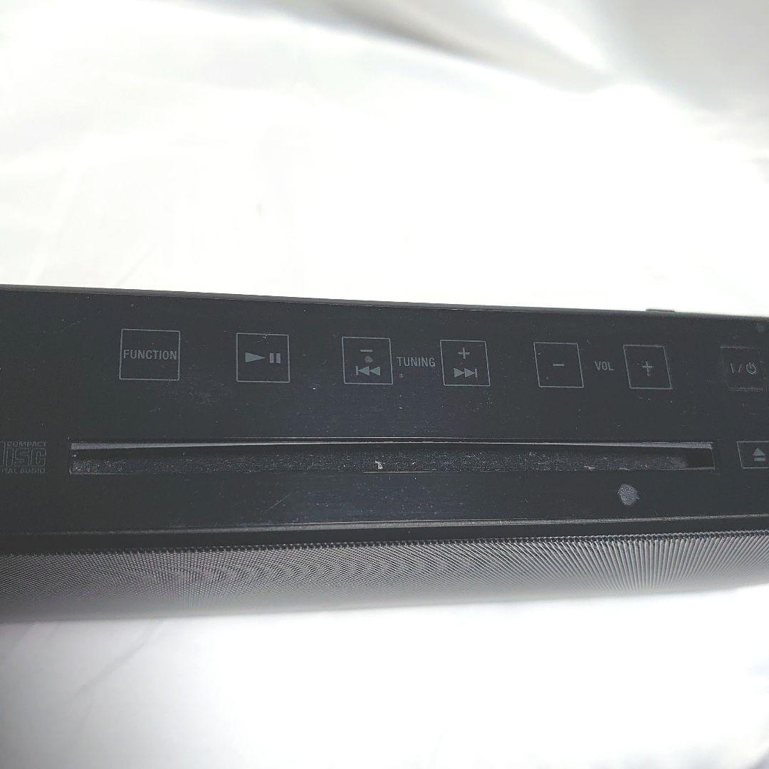 【ジャンク品】ソニー パーソナルオーディオシステム CMT-X7CD黒リモコン有