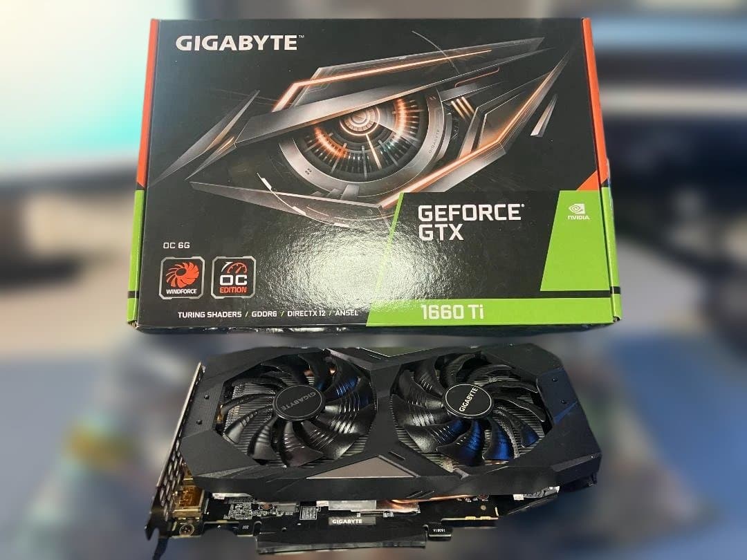グラフィックボード・グラボ・ビデオカード GIGABYTE GTX 1660 Ti OC 6G