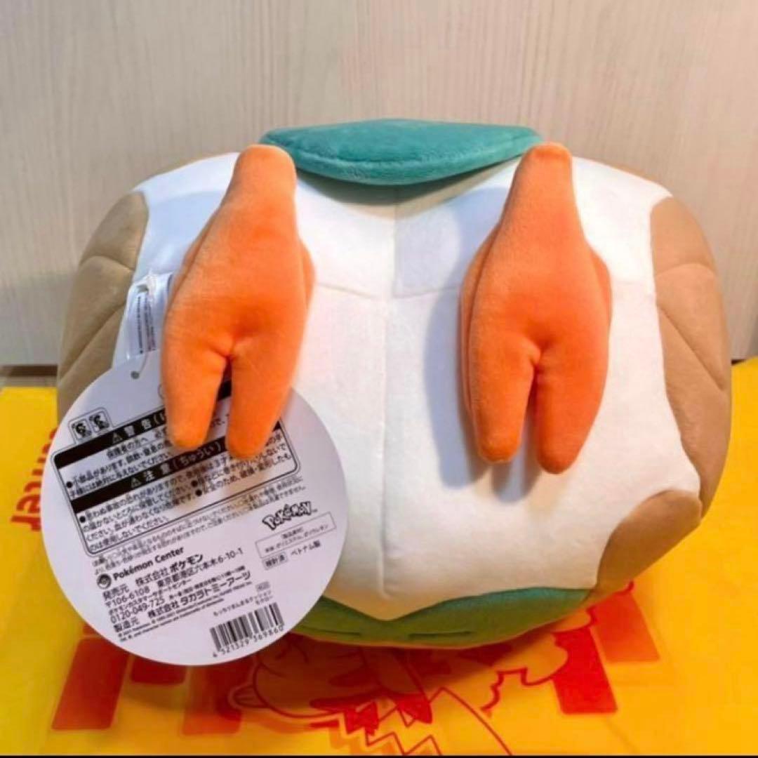 【新品未使用】モクロー　まんまる　ぬいぐるみ　もっちり　クッション④