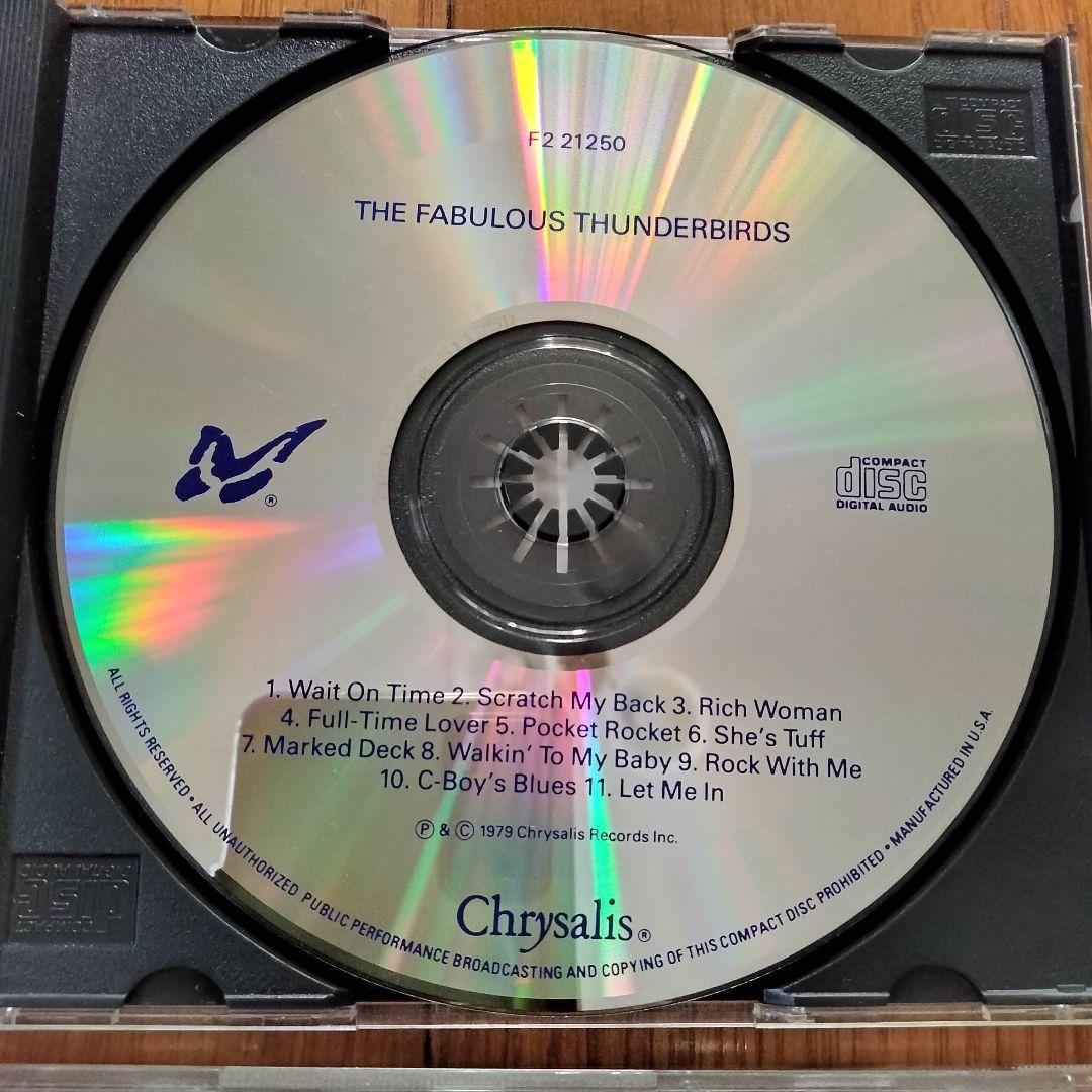 THE FABULOUS THUNDERBIRDS . CDアルバム 7枚