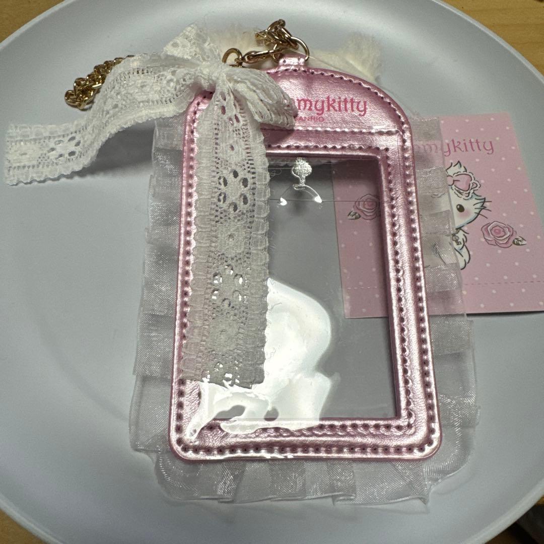 サンリオ　チャーミーキティ　トレカケース　トレカホルダー　パスケース