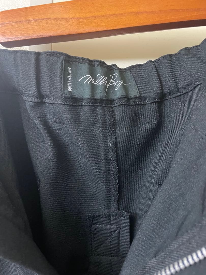 パンツ MILKBOY BLACK CLASSIC BONDAGE PANTS