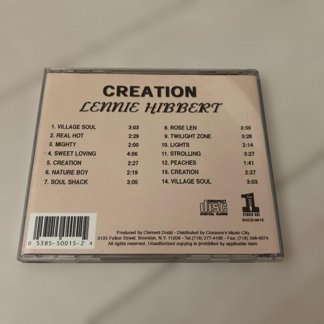 洋楽 Lennie Hibbert / Creation