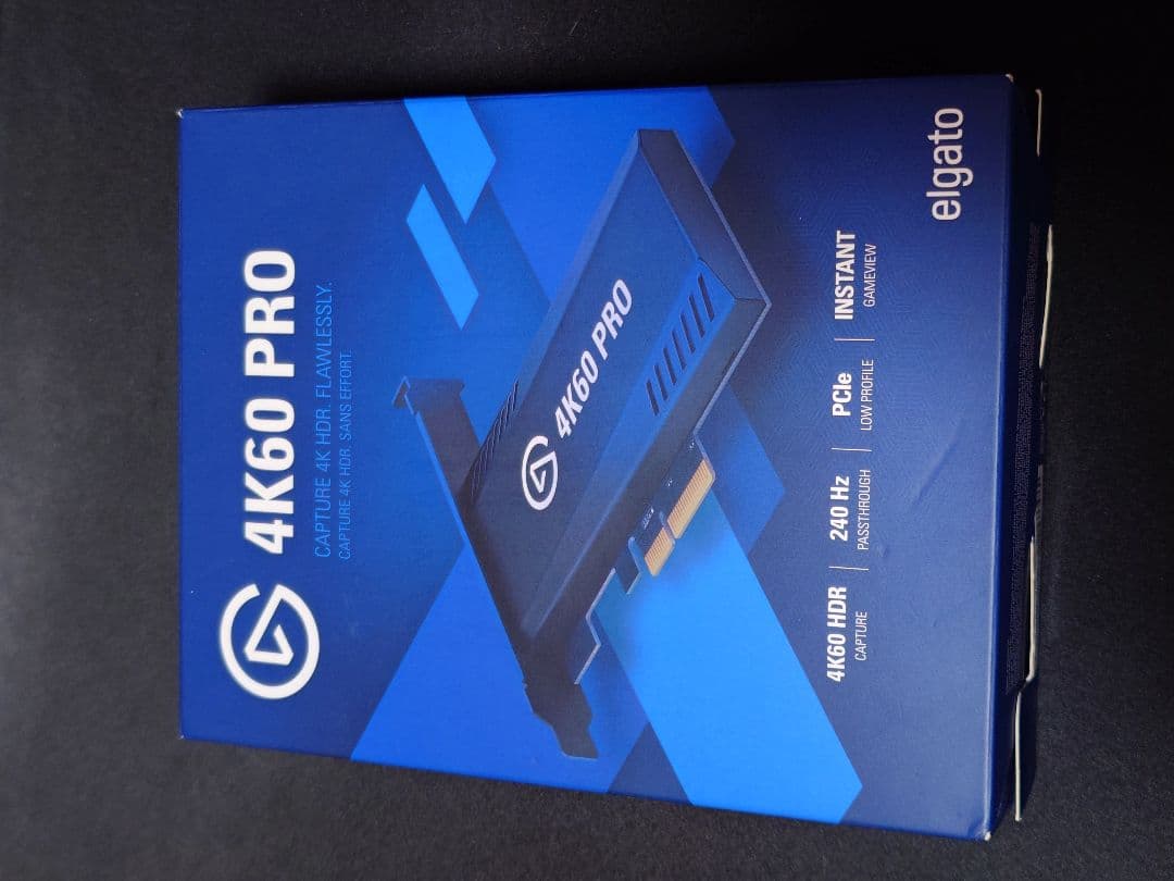 動作確認済み Elgato 4K60 Pro MK.2 内部キャプチャカード