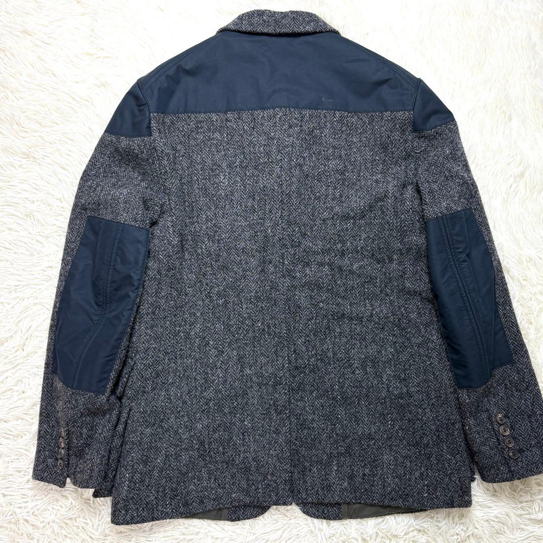 【極美品】ナイジェルケーボン ハリスツイード マロリージャケット XL