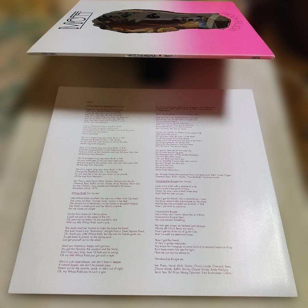【ＥＵリマスター千枚限定盤ＬＰレコード】モット・ザ・フープル／革命