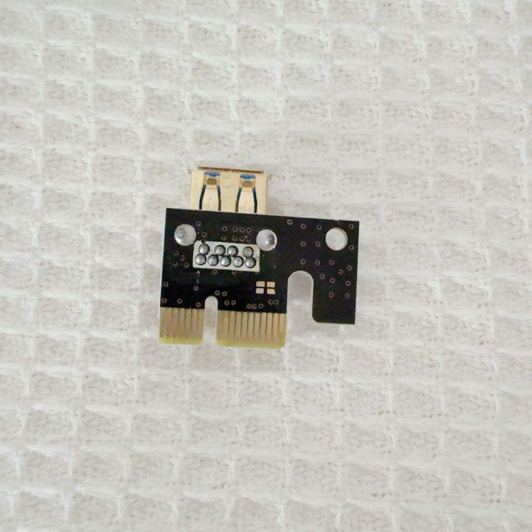 6Pセット PCI Express ライザーカード Ver009 USB 3.0