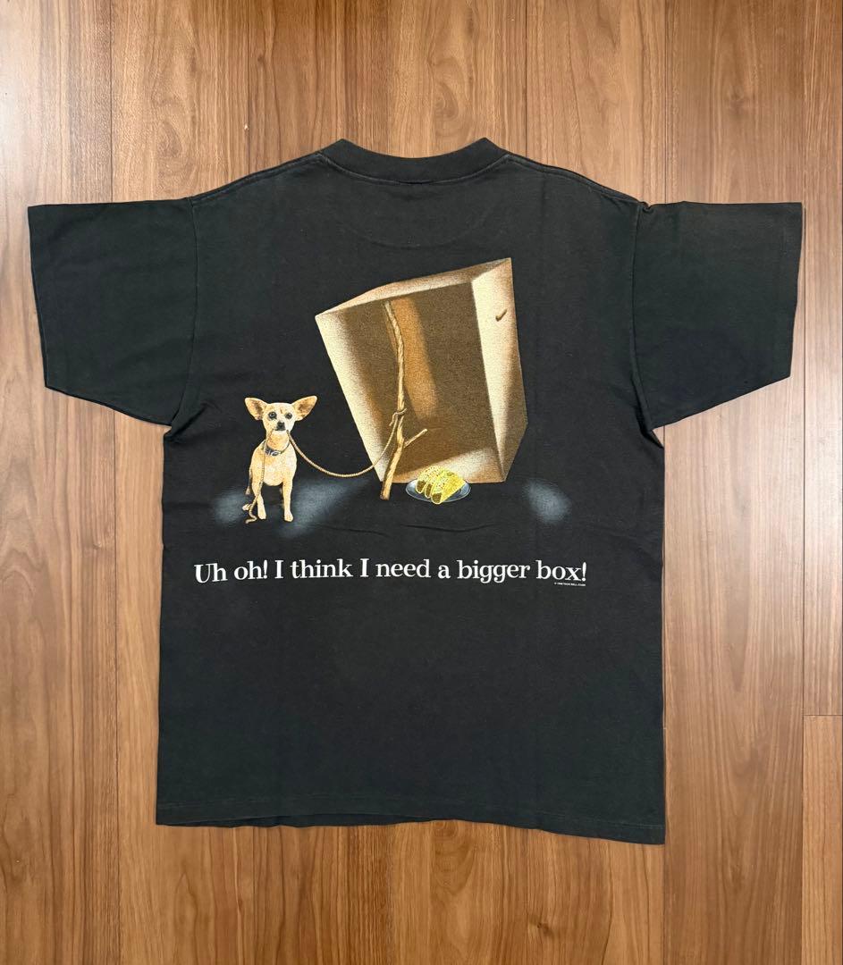 TACOBELL タコベル 90s vintage Tシャツ L ブラック