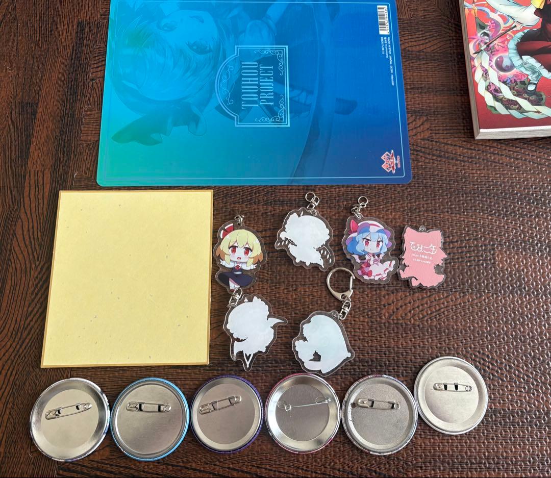 東方Project書籍まとめ売り、CD トレーディングカード、キーホルダー