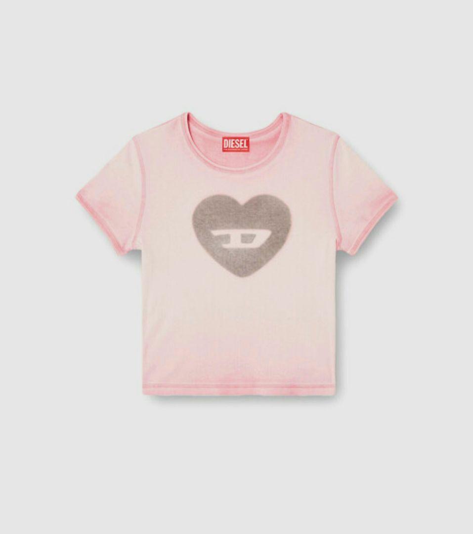 【人気】【新品タグ付き】DIESEL ハート Tシャツ M