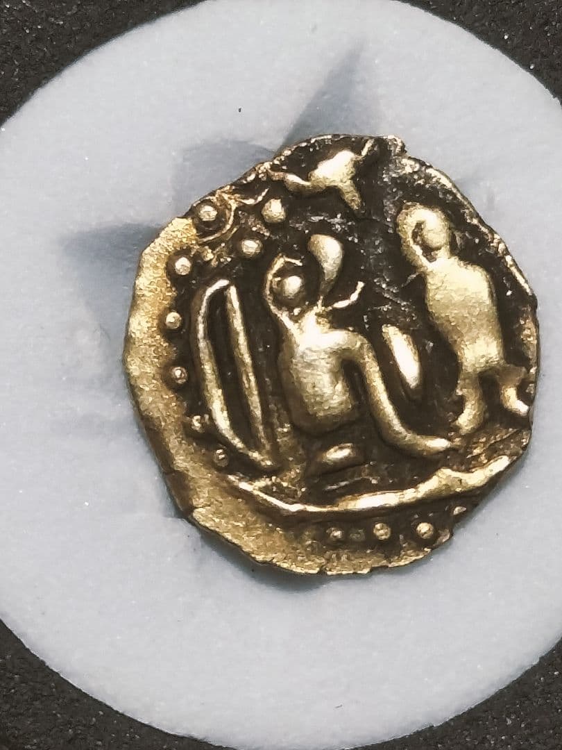 COIN GOLD!◆ 金貨　南インド古代チョーラ朝　【金価格高騰！】