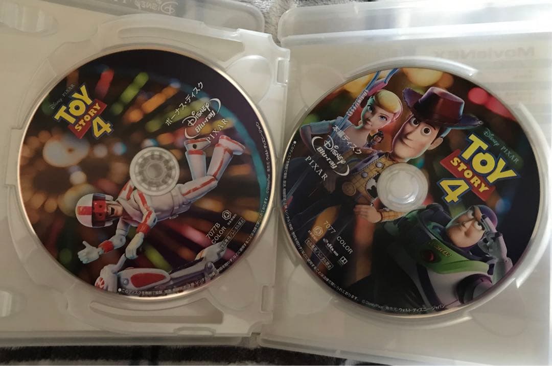 【新品】トイストーリー　4作品　MovieNEX Blu-ray 純正ケース