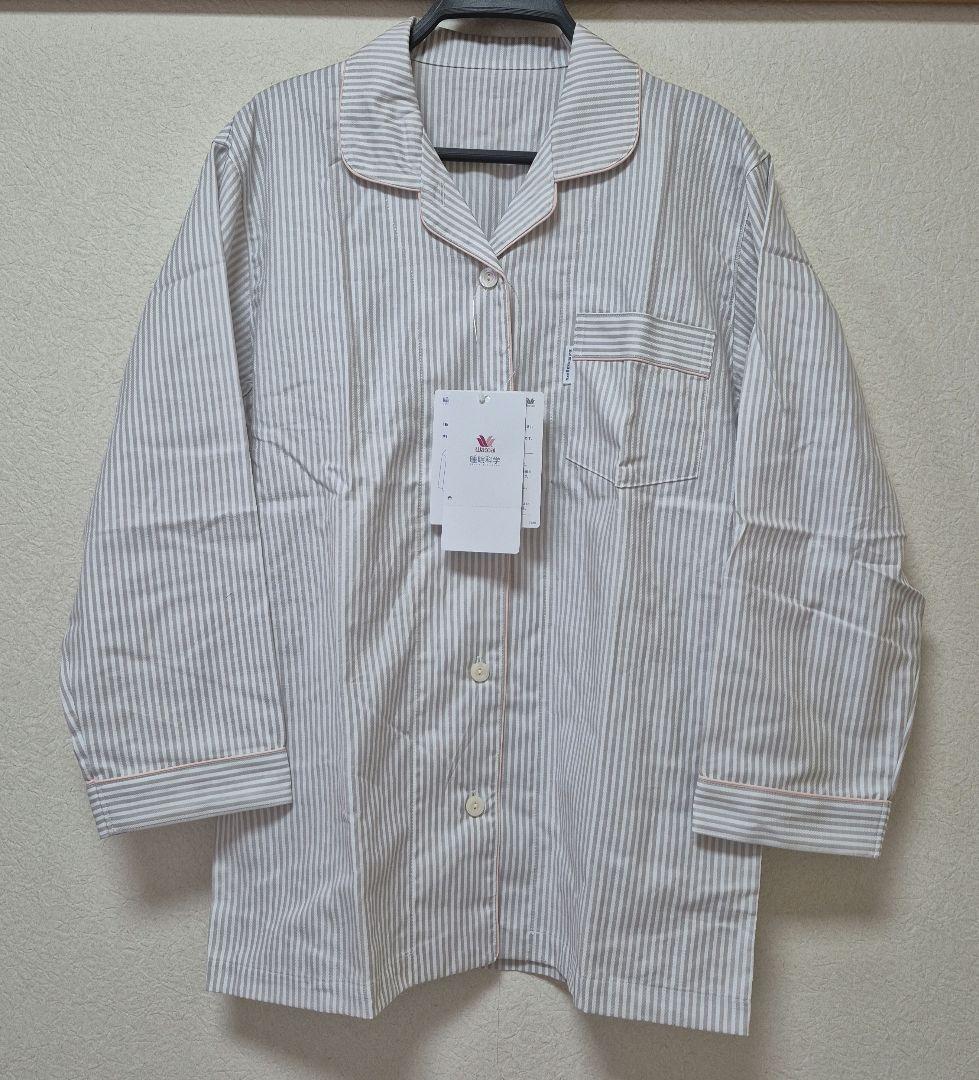 【新品】ワコール　睡眠科学　定番シャツパジャマM/①