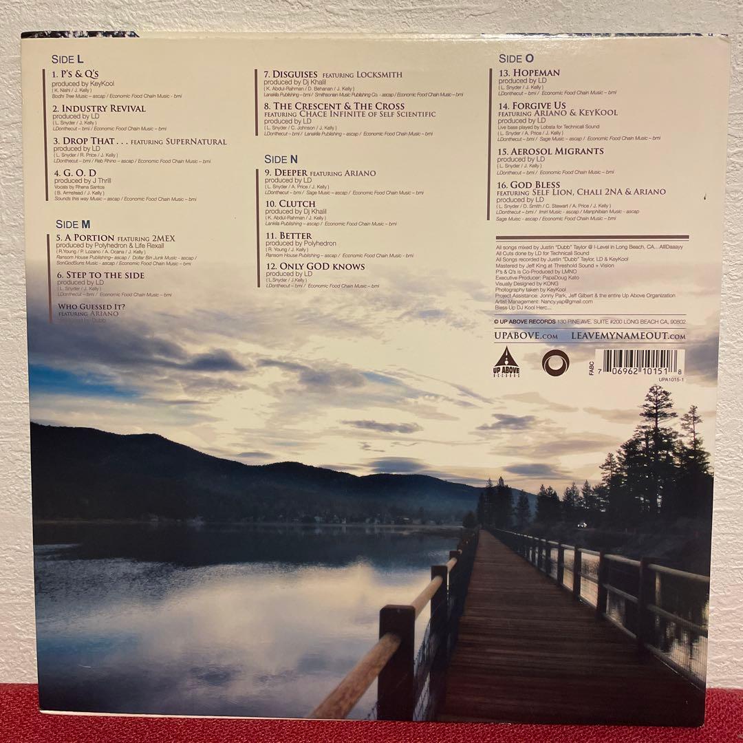 LMNO P's & Q's レコード 2枚組 USオリジナル盤 入手困難