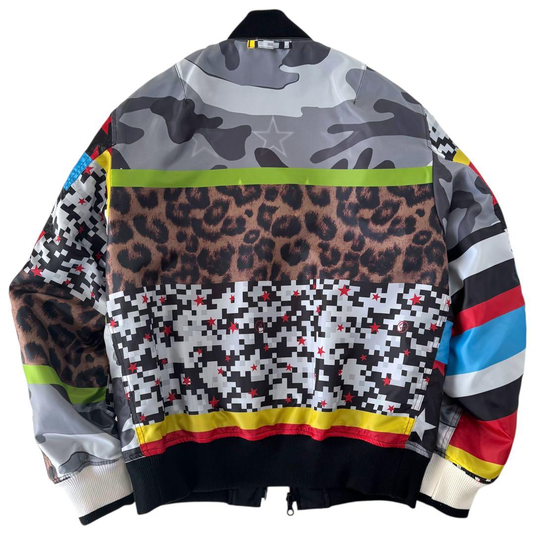 ジャケット・アウター UNIFORM EXPERIMENT REVERSIBLE MA-1 2 M