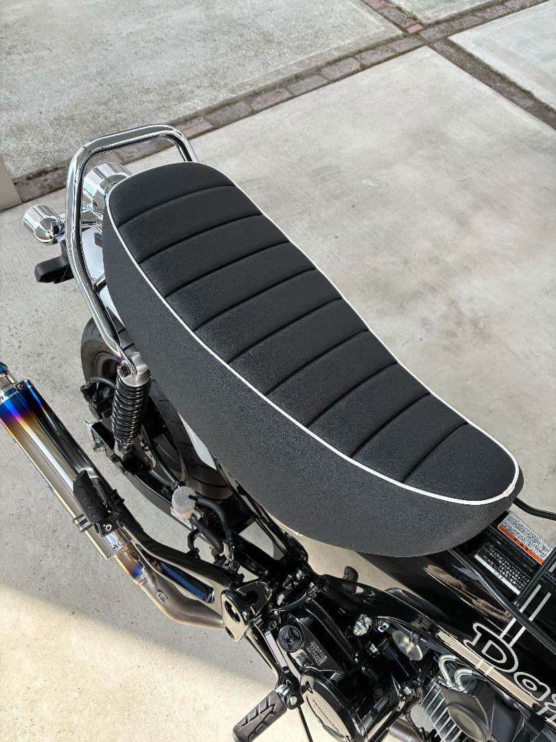 DAX125 endurance スリムシート ローダウン 美品 jb04 06