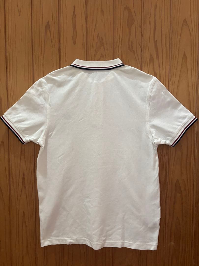 FRED PERRY ホワイト ポロシャツ Mサイズ