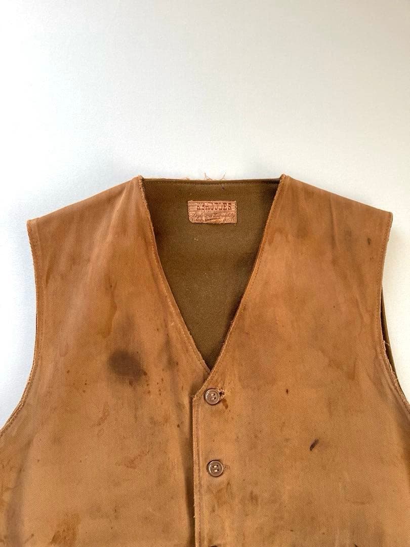 50s HERCULES ヘラクレス　ウールライナー　ベスト　ジャンク