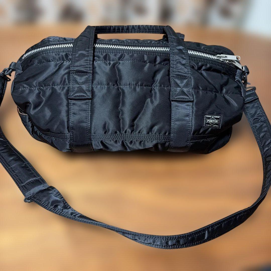 ポーター　タンカー　2WAY BOSTON BAG(S) ブラック