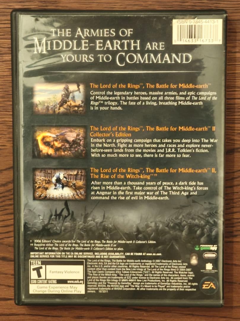 その他 The Battle for Middle-earth : Anthology