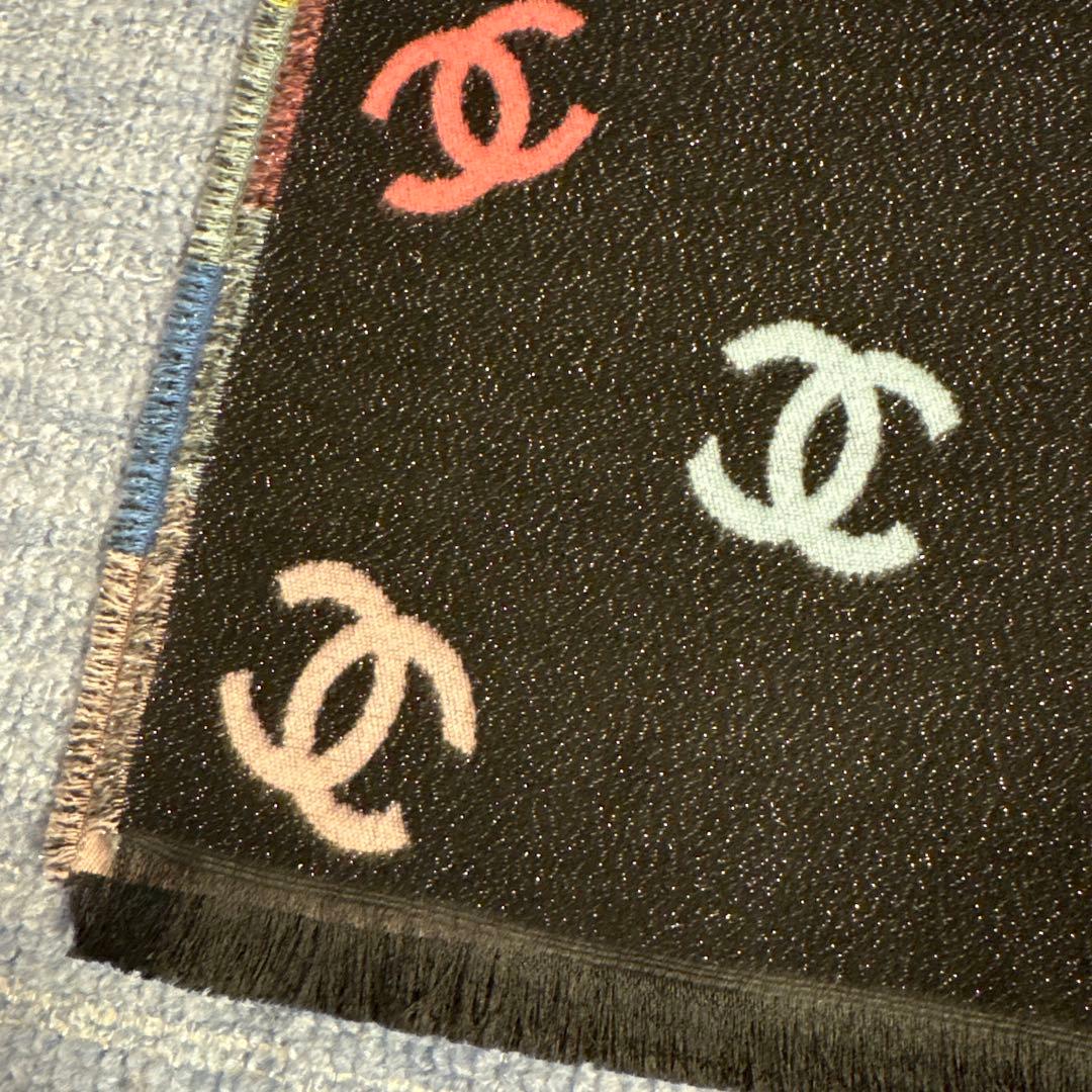 【未使用】CHANEL マルチカラーストール　ノベルティ